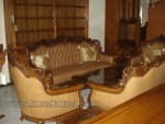 Set Kursi Tamu Sofa Ukir Romawi Jepara Kode ( KKS 758 )