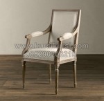 France Chair Furniture Klasik White Wash KKW 545