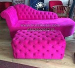 Kursi Sofa Full Jok Edisi Merah Pink KKG 041